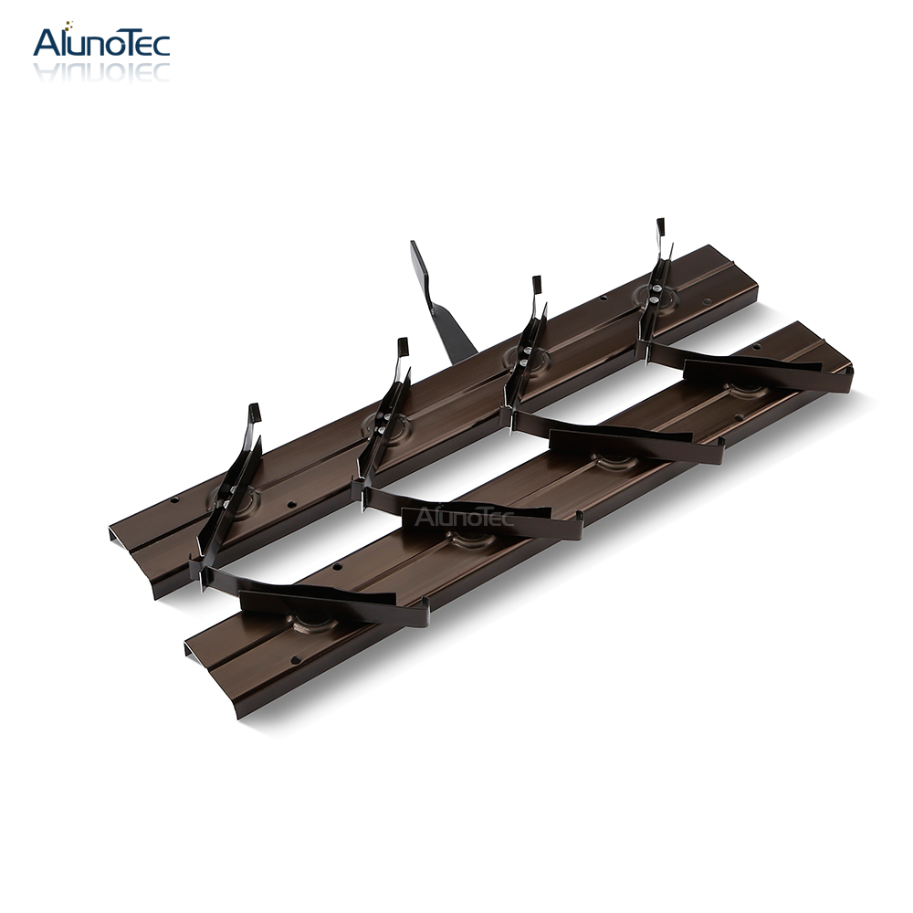 4 Inch Aluminum Louver Frame with Aluminum Clip Buy plastic louvre