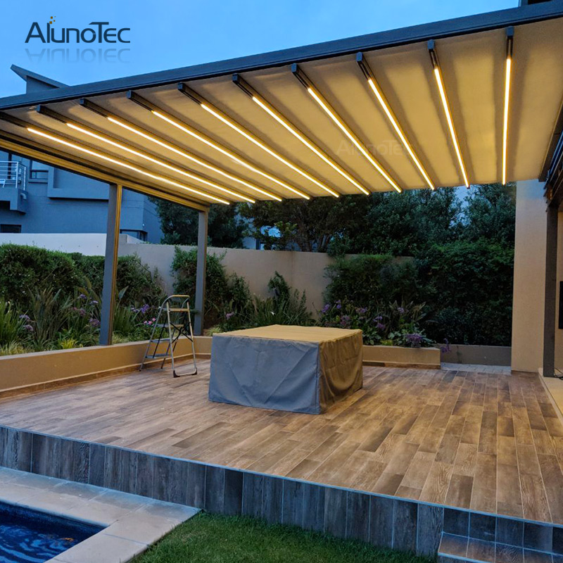 4x4 Electric Awning Retractable Roof Canvas With Rain Sensor - Buy