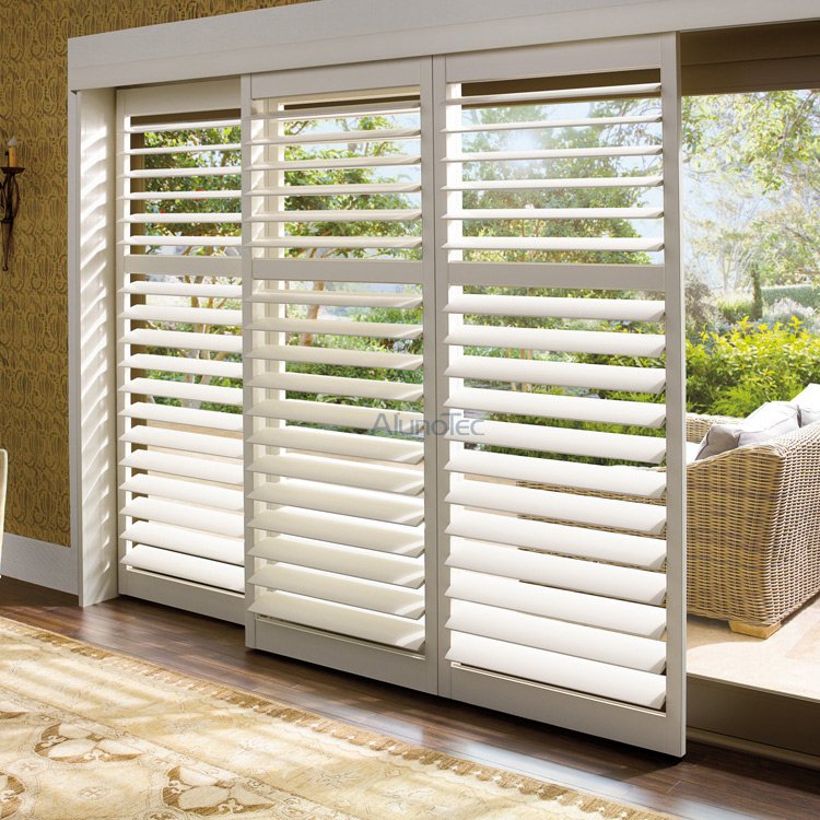 Exterior Wall Aluminum Louvre Shutter For Windows And